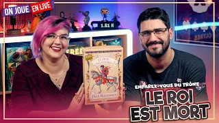 [Règles & Partie] LE ROI EST MORT | 2 joueurs | Origames | VOD Live