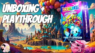 Cierra & Jake React | Doomlings Imaginary Ends Expansion | Unboxing + Playthrough