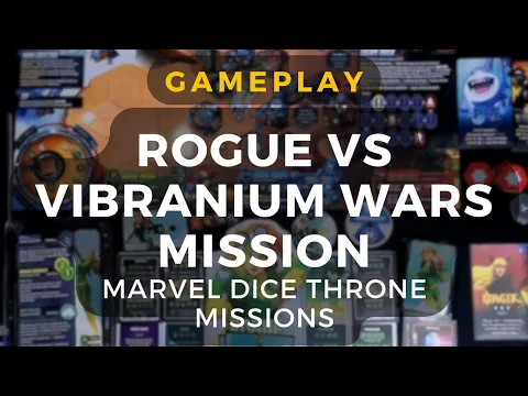 Marvel Dice Throne Missions Gameplay - Rogue vs Vibranium Wars Mission | DaniCha
