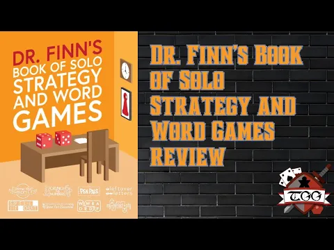 Dr. Finn's Book of Solo Strategy and Word Games Review. Workbook of solo games.