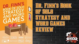 Dr. Finn's Book of Solo Strategy and Word Games Review. Workbook of solo games.