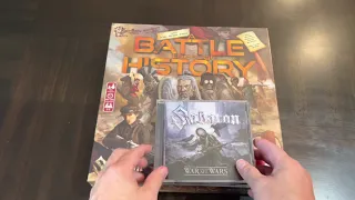 A Battle Through History (Pegasus Spiele) - Unboxing and Introduction to Sabaton