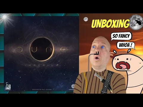 Dune Imperium Deluxe Upgrade Pack, A fancy Unboxing