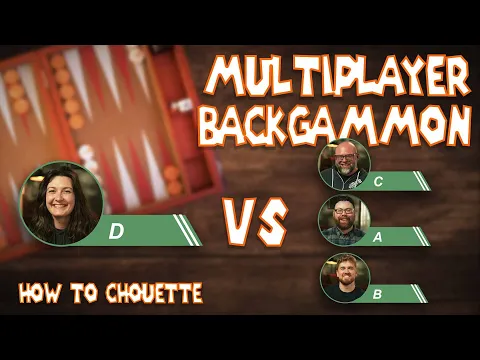 Multiplayer Backgammon: How to Play a Chouette