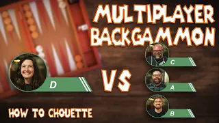 Multiplayer Backgammon: How to Play a Chouette