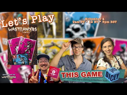 We Play Wastelanders Unite! - This Game Gets Dicey w Alex Hart #sponsored by Wastelanders Unite