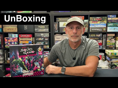 TDG: Zombicide (2nd Edition): Squid Game unboxing with Ray