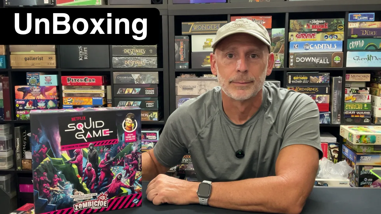 TDG: Zombicide (2nd Edition): Squid Game unboxing with Ray