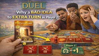 7 Wonders Duel | Why a BAD IDEA to EXTRA TURN as Player 2?