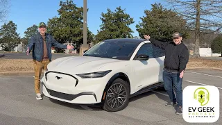The Mustang Mach E is a SERIOUS Model Y Competitor! 2024 Mach-E Premium First Drive and Review