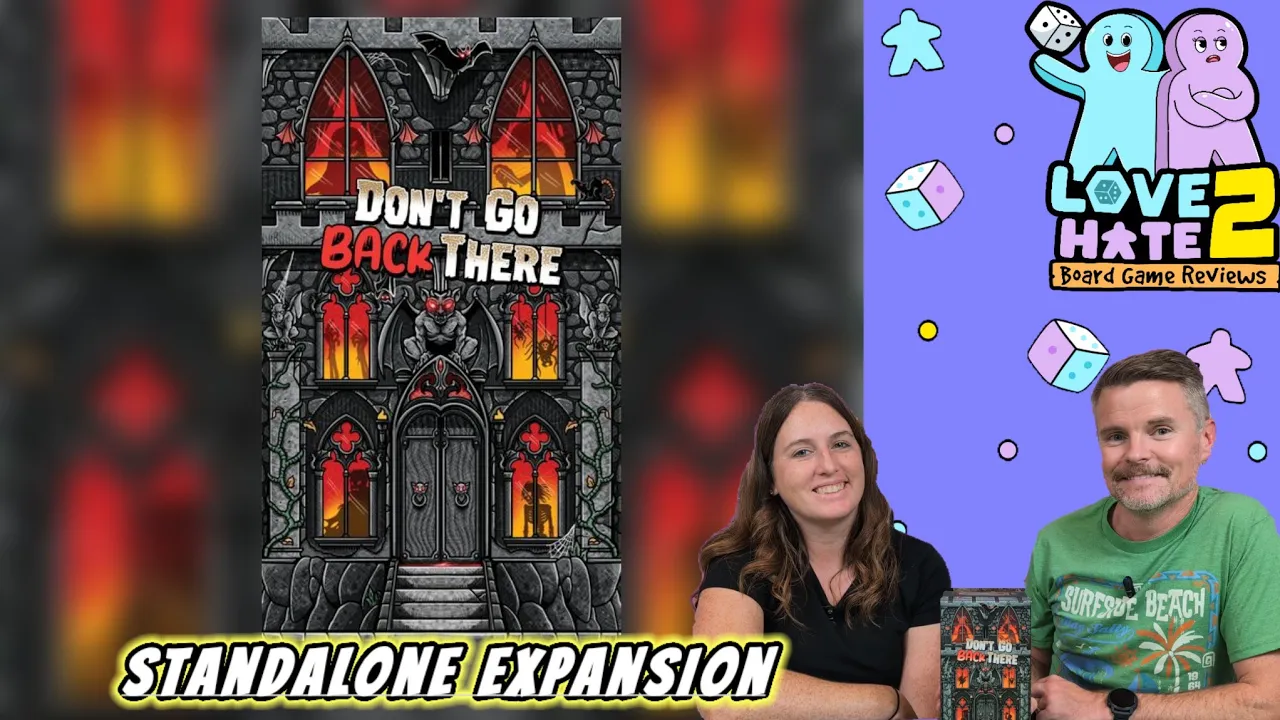 Don't Go Back There - A Non-Gamer's Preview of this Standalone Expansion for Don't Go In There