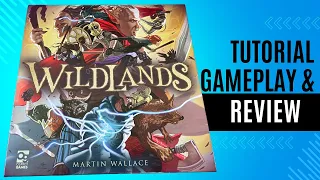 "Wildlands" board game gameplay and review