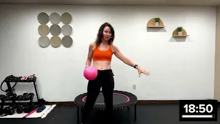 Day 19 preview: First-Time Beginner Rebounding Routine beginner rebounding workout