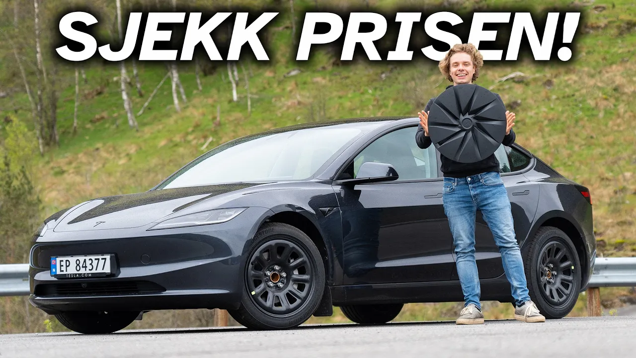 Model 3 Bakhjuldsdrift - vanskelig å anbefale noe annet