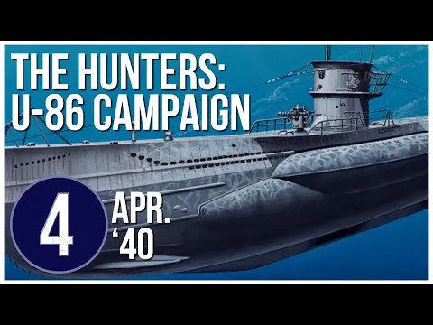 The Hunters Campaign / Playthrough - GMT Games - Wargame - U-boat Solitaire Patrol 4