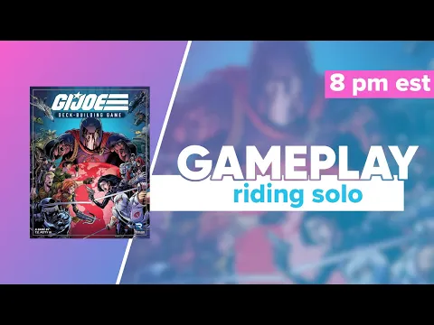 G.I. Joe Deck Building Game Solo Gameplay | @PlayRenegade