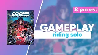 G.I. Joe Deck Building Game Solo Gameplay | @PlayRenegade