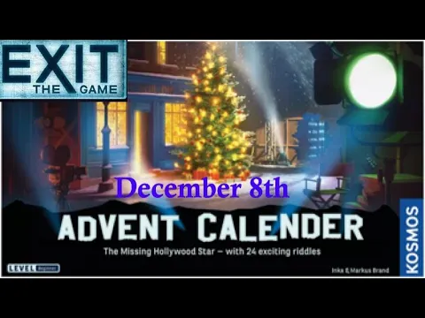 Exit The Game: The Missing Hollywood Star - December 8th