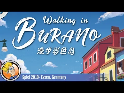 Walking in Burano — game overview at SPIEL '18