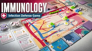 How the Immune System Fights Bacteria | Immunology Board Game: Prototype Preview