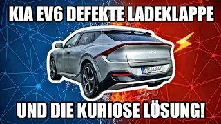 Kia EV6 DEFEKTE LADEKLAPPE und die KURIOSE LÖSUNG! #kiaev6 #elektroauto