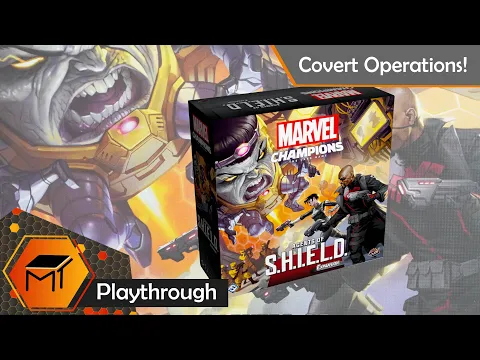 Marvel Champions: Agents of S.H.I.E.L.D | Scenario 1 & 2 | Playthrough