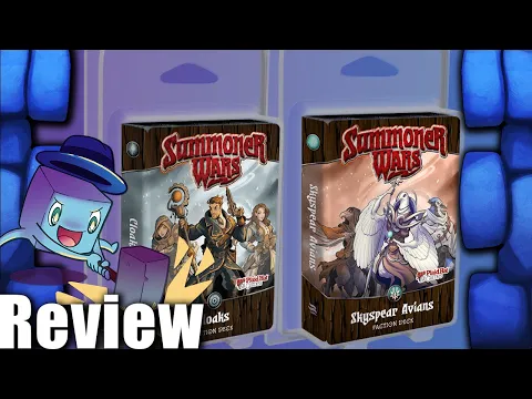 Summoner Wars: Cloaks & Skyspear Avians Faction Deck Review - with Tom Vasel