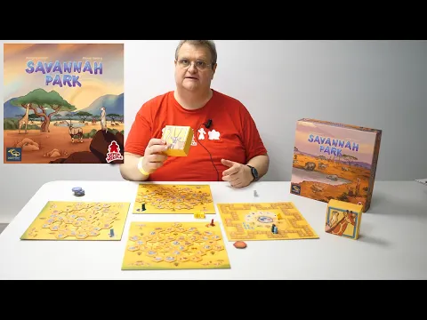 Savannah Park le tuto des règles avec Super Meeple