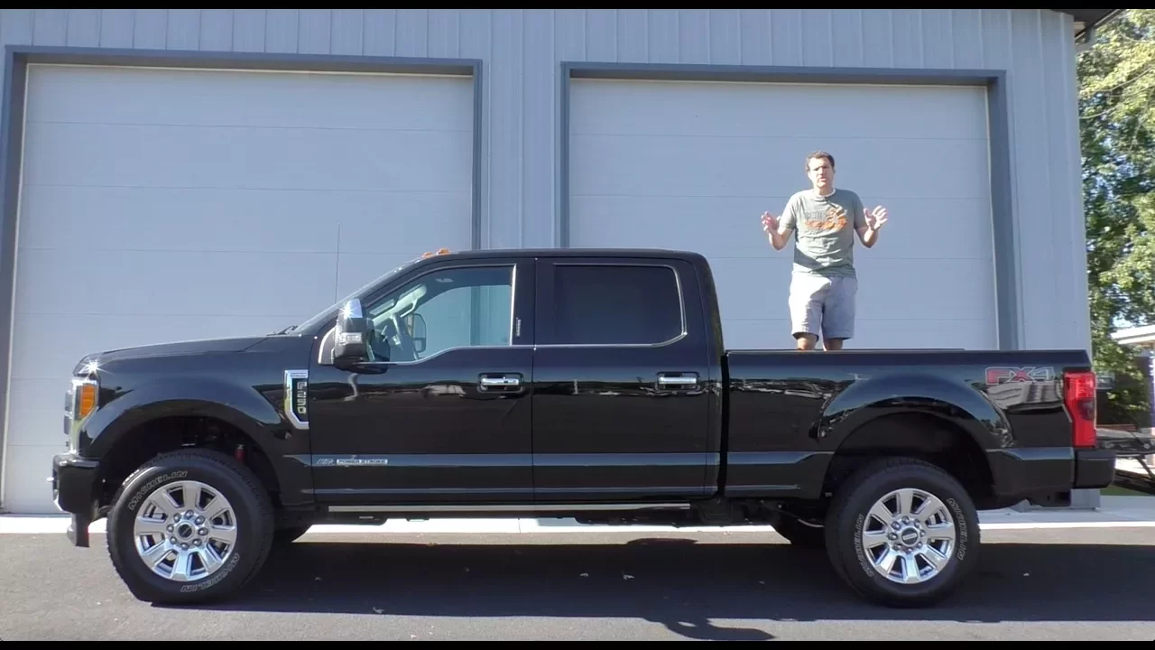 Here’s a Tour of an $80,000 Ford F-250 Platinum Pickup Truck