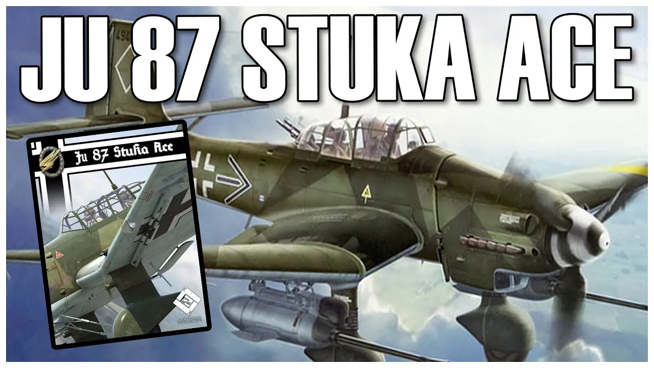 Ju 87 Stuka Ace | Wargame Unboxing | Lock 'N Load Publishing | Board Game | WW2 | Gottardo Zancani