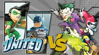 Mad Love Mayhem | DC Superheroes United 2 Player Board Game Gameplay