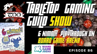 Tabletop Gaming Guild Show: 6 Nimmt! Playthrough on Board Game Arena