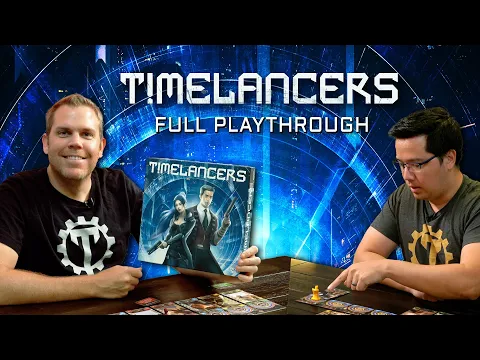 Timelancers Full Playthrough - Time Travel Board Game
