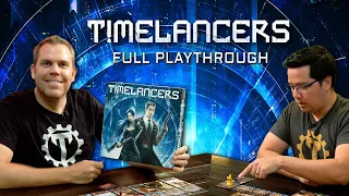 Timelancers Full Playthrough - Time Travel Board Game