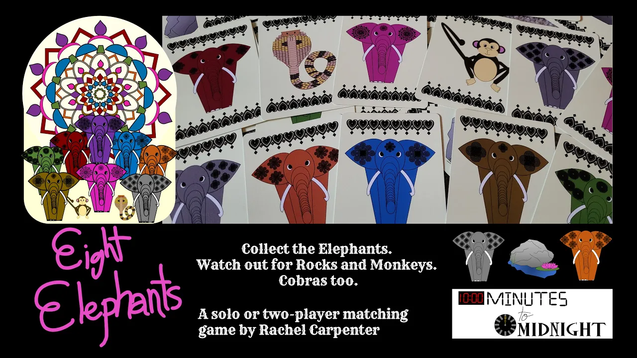 Eight Elephants (2nd Edition)- Overview & Playthrough