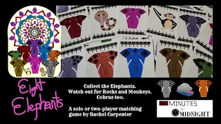 Eight Elephants (2nd Edition)- Overview & Playthrough