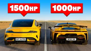 1,500hp for £50k! But can it beat a Ferrari SF90 XX?