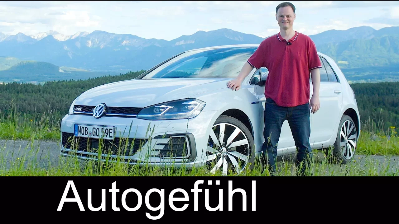 Volkswagen Golf GTE Plugin-Hybrid FULL REVIEW VW Facelfit new neu 2018 - Autogefühl