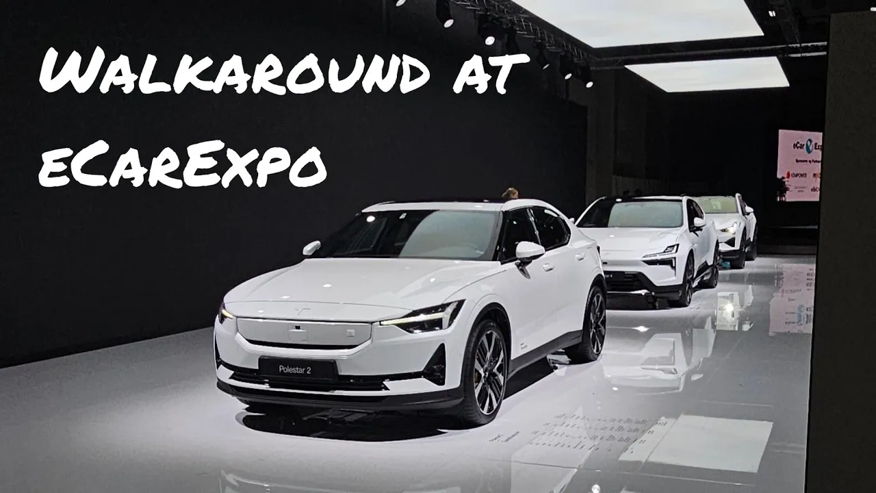 eCar Expo Walkaround, with Polestar 4 😎