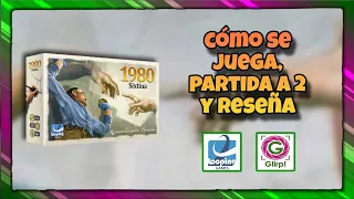 1980 Sixtina. Cómo se juega, partida a 2 y reseña