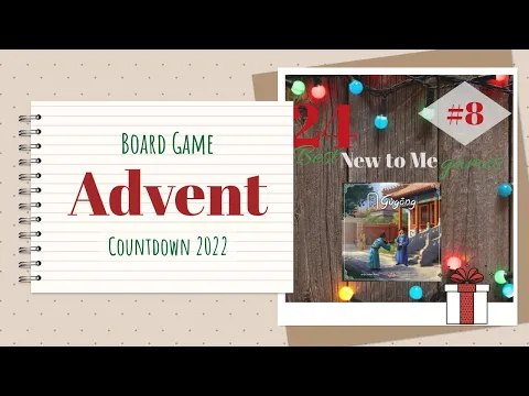 Board Game Advent Countdown | #8 Gugong