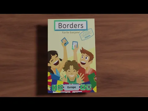 Sneak Peek 3D Render of the proposed Borders Europe game box