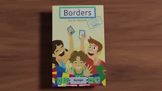 Sneak Peek 3D Render of the proposed Borders Europe game box
