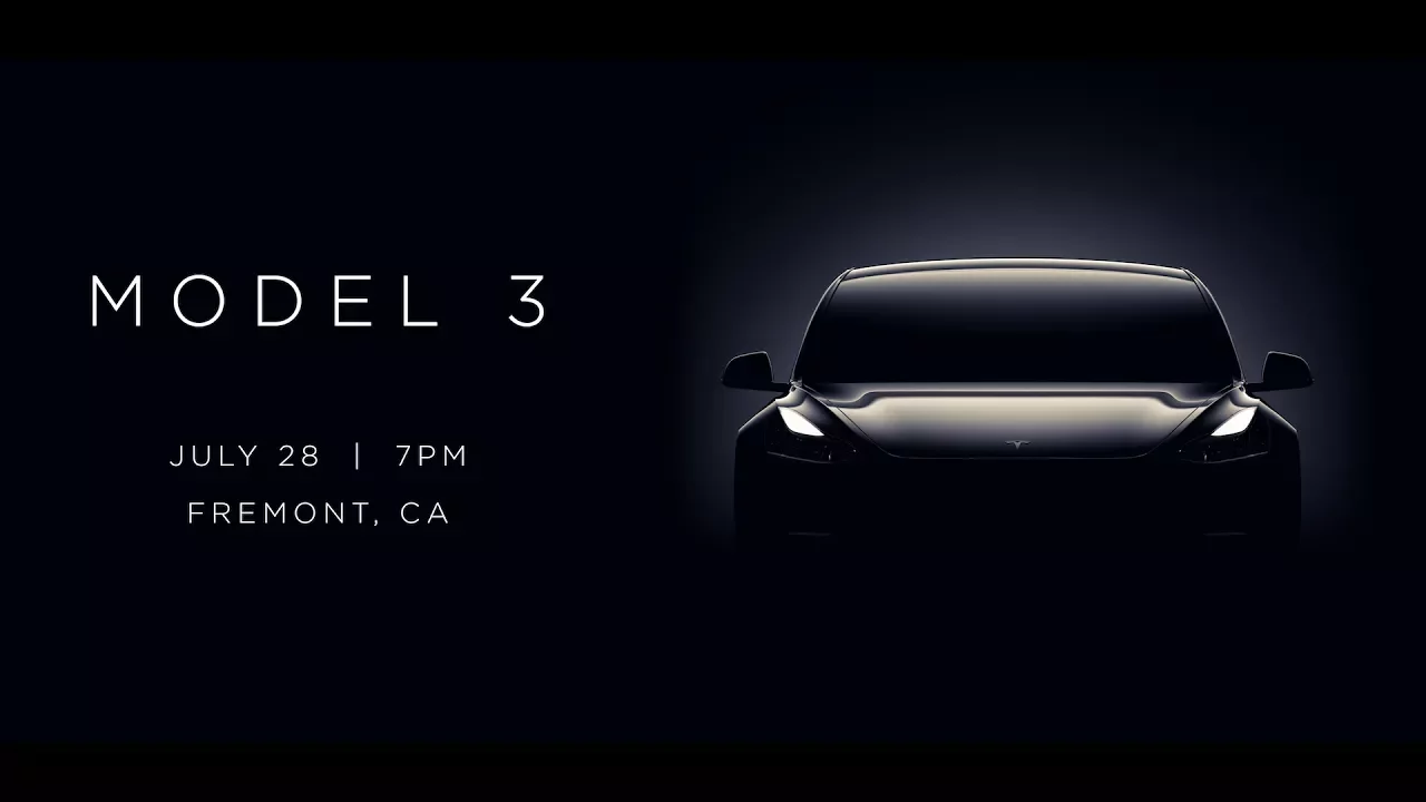 I'm going to Model 3 Delivery Event