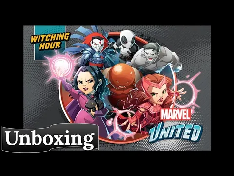 Marvel United: Witching Hour - Unboxing