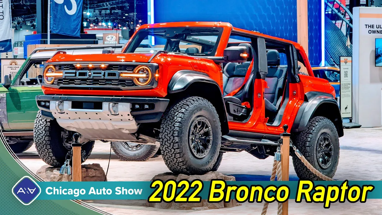 2022 Bronco Raptor | 2022 Chicago Auto Show