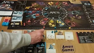 How to play ARCS review setup AmassGames sci-fi Leder Games boardgame Twilight Imperium Root game