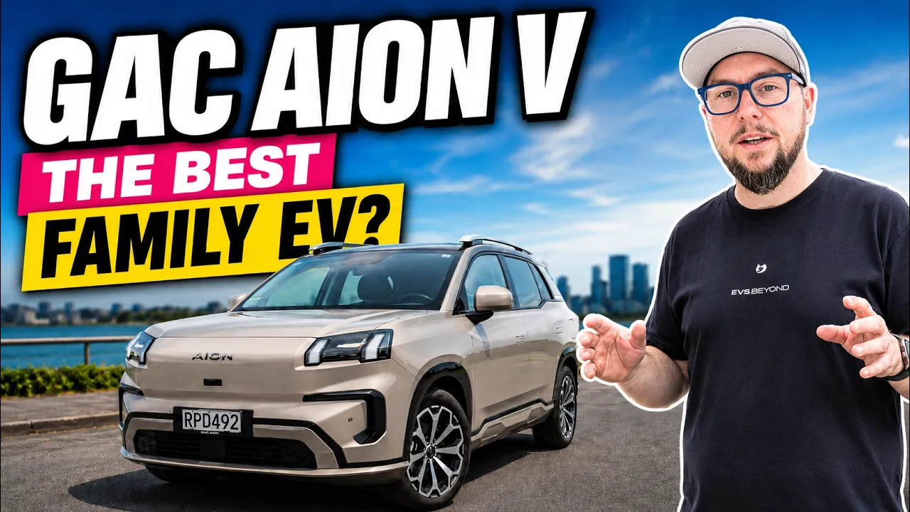 GAC Aion V Luxe: 510km range, 180kW charging, and a fridge for $50K