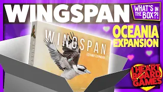 Wingspan Oceania Expansion Unboxing : What’s in the box?!