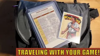 Traveling w/ your Game Promoter Toolbox Filsinger Games Legends of Wrestling Champions of the Galaxy